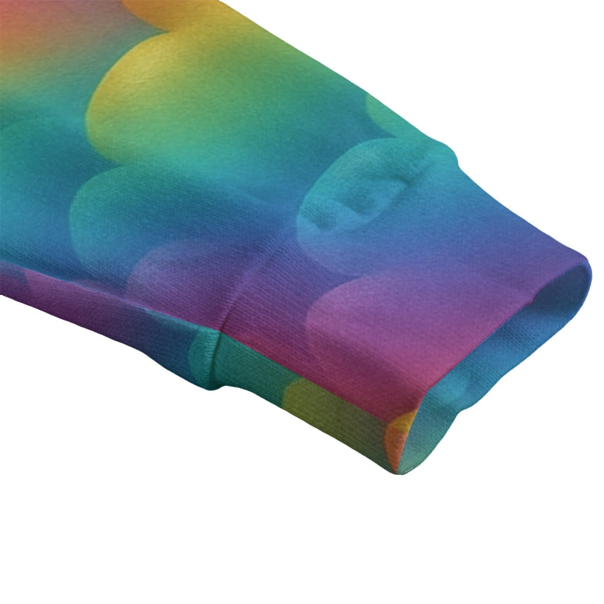 Unisex V-neck Knitted Fleece Cardigan With Button Closure