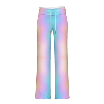 Women's High-waisted Straight-leg Trousers