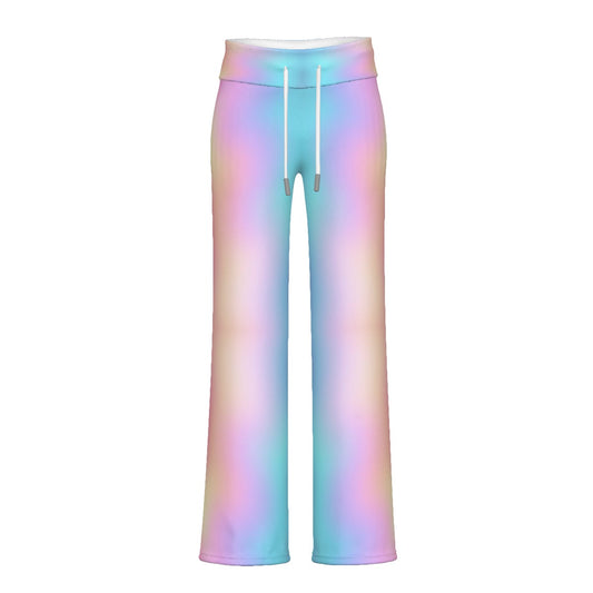 Women's High-waisted Straight-leg Trousers