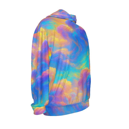 Men's Drop Shoulder Patch Pocket Hoodie