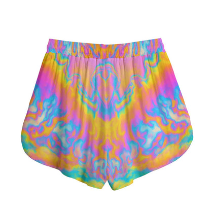 Women's Shorts With Drawstring | Rayon