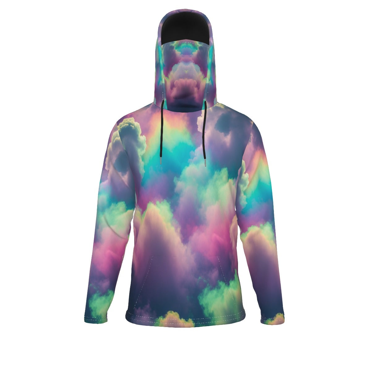 Men's Pullover Hoodie With Mask - view 1