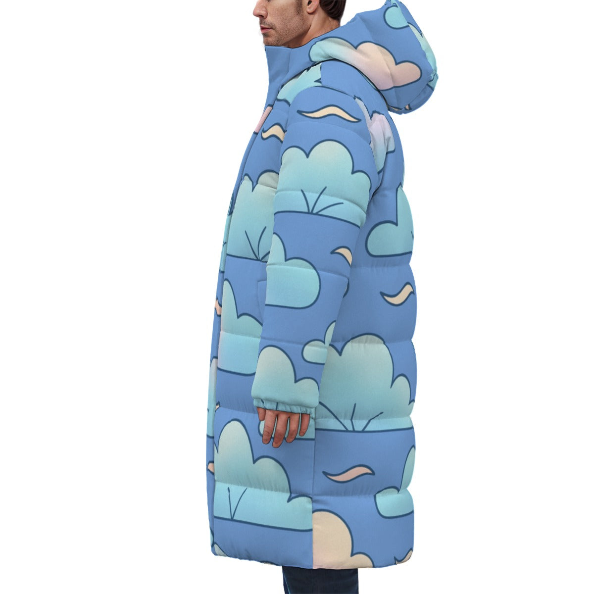 Unisex Long Down Jacket
