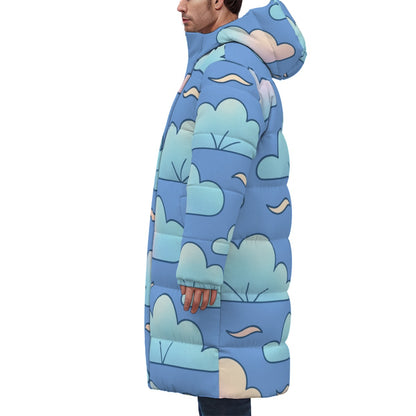 Unisex Long Down Jacket