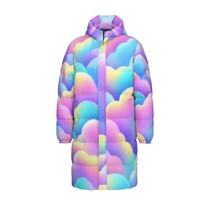 Unisex Long Down Jacket