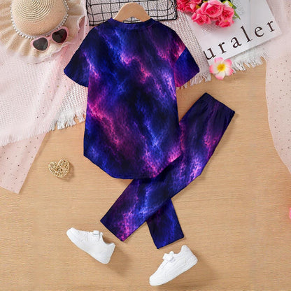 Kids' Casual Top and Pants Set