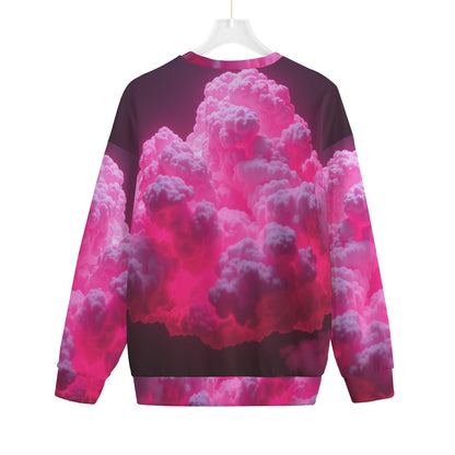 Unisex Drop-shoulder Knitted Fleece Sweater - view 2