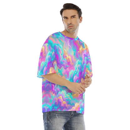 Men's Drop Shoulder T-shirt With Short Sleeve