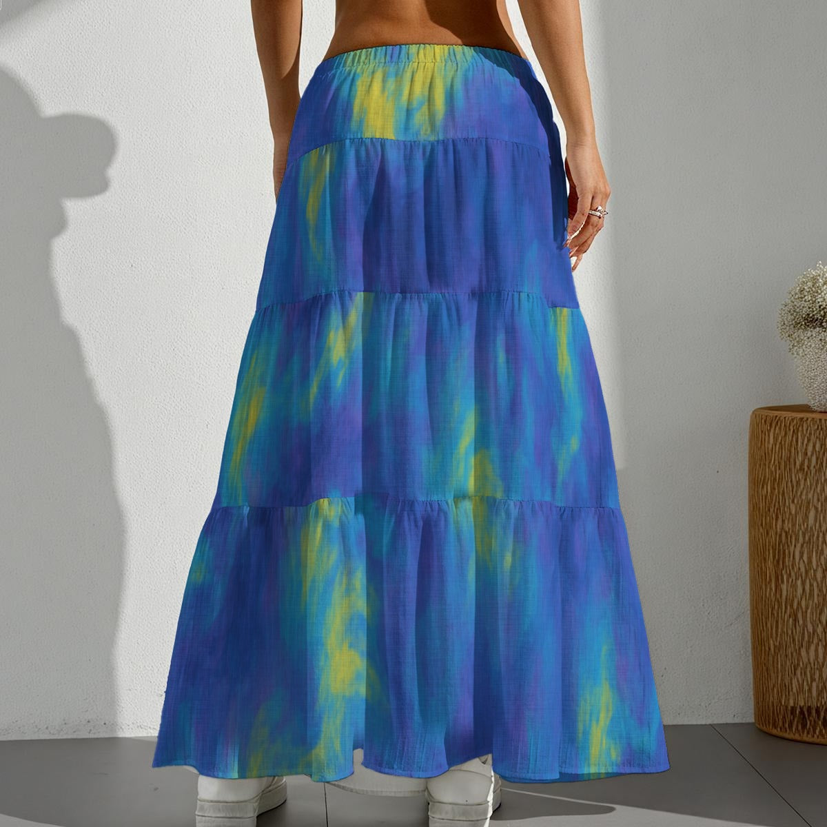 Women's Pleated Long Skirt