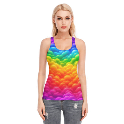 Women's Racer Vest | 190GSM Cotton