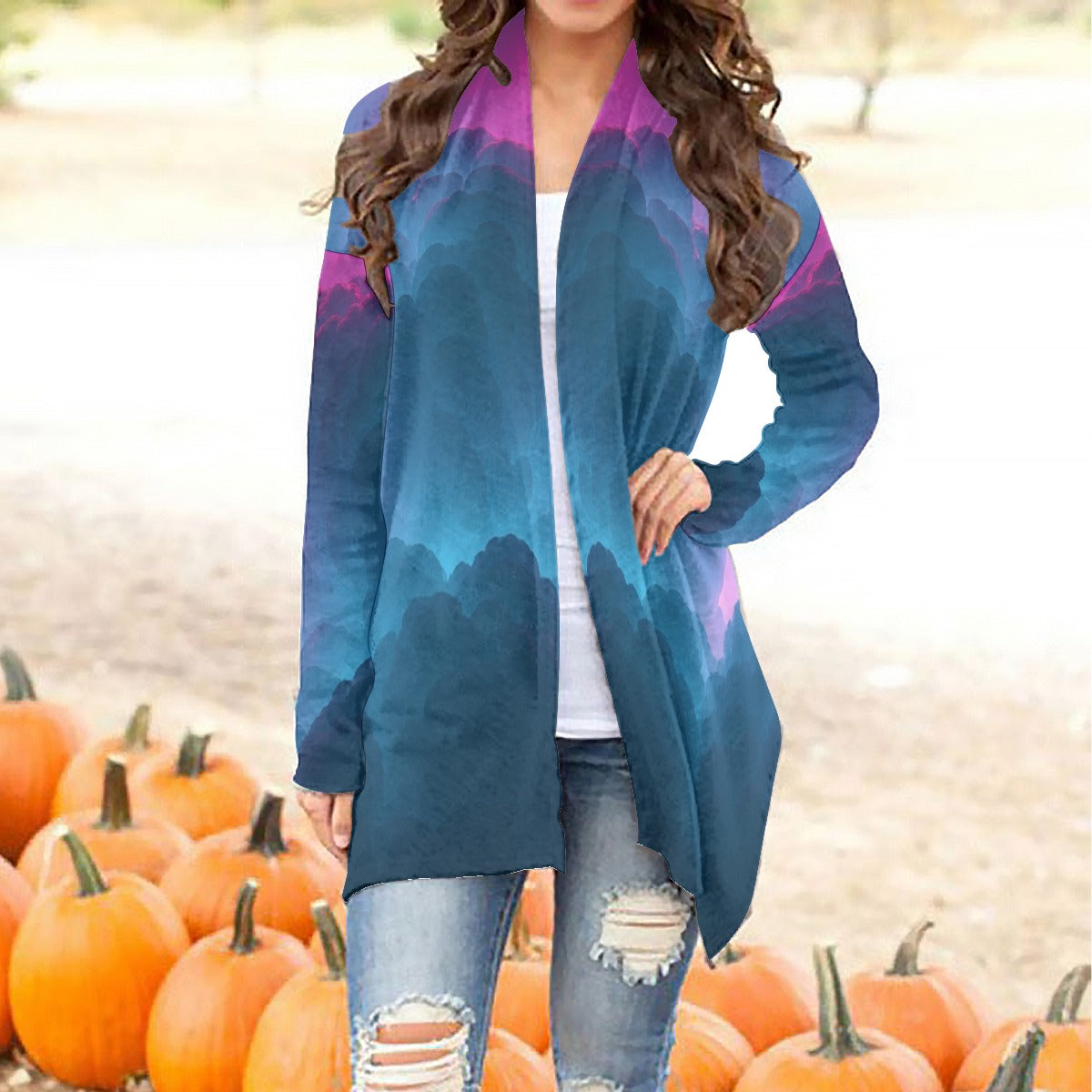 Women's Cardigan With Long Sleeve