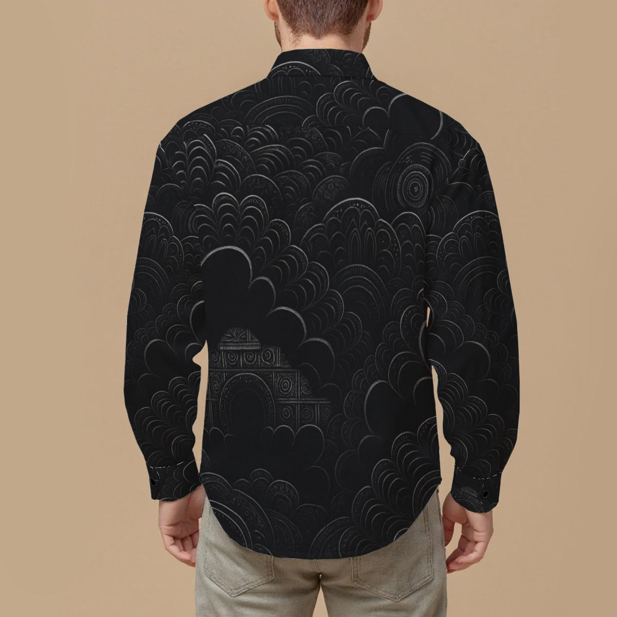 Men's Slim Fit Long Sleeve Shirt