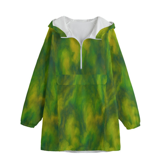 Unisex Windbreaker Long Jacket