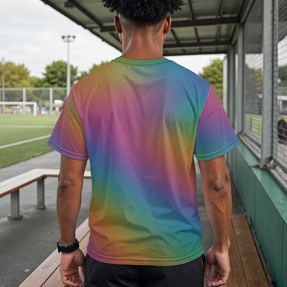 Unisex Drop Shoulder Crew Neck T-Shirt