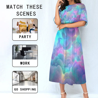 Women's Elastic Waist Dress