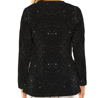 Women's Loose V-Neck T-Shirt With Long Sleeve