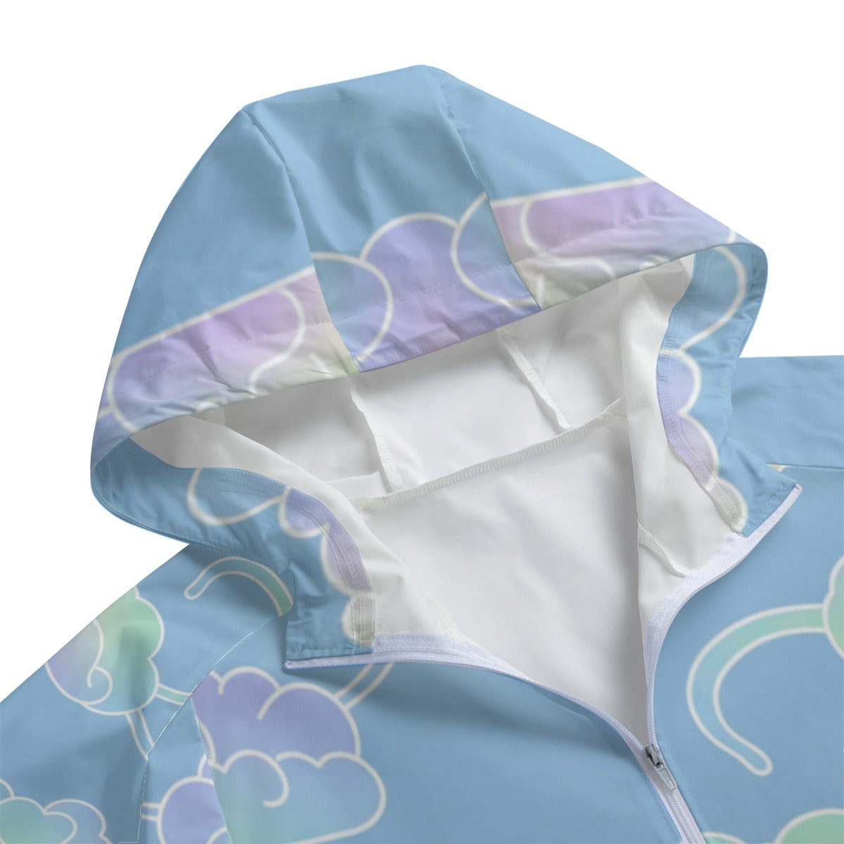 Unisex Windbreaker Long Jacket