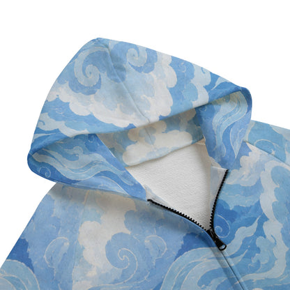 Kid's Zip Up Raglan Sleeve Hoodie | 310GSM Cotton