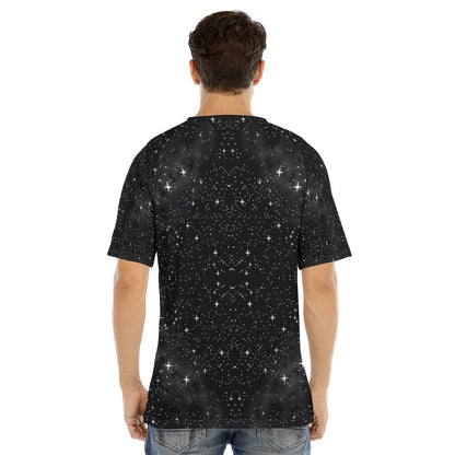 Men's Raglan Sleeve T-shirt With Button Closure