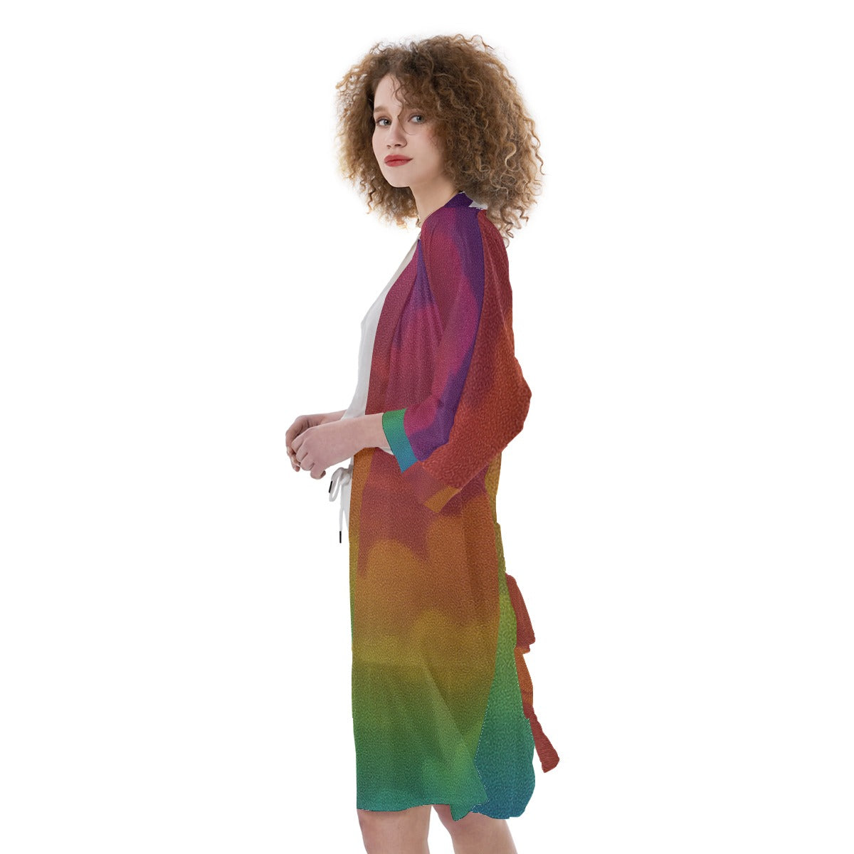 Women's Satin Kimono Robe