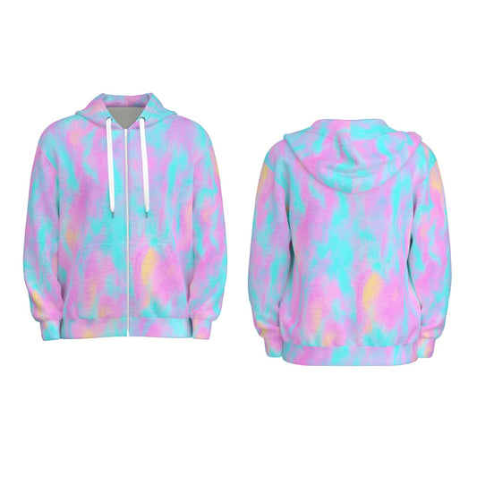 Unisex Zip Hooded Sweatshirt