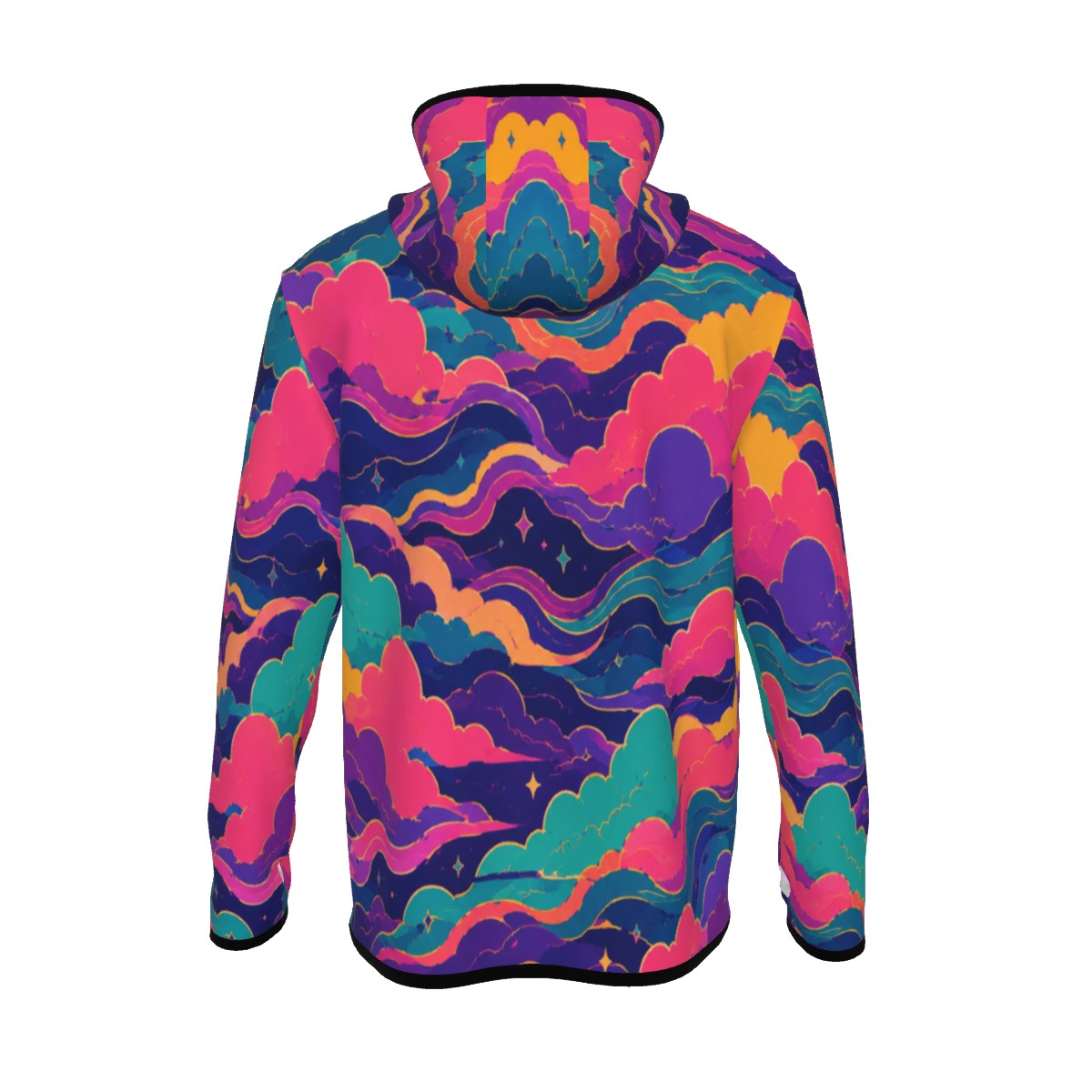 Men's Stylish Hoodie with Thumb Hole Design - view 2