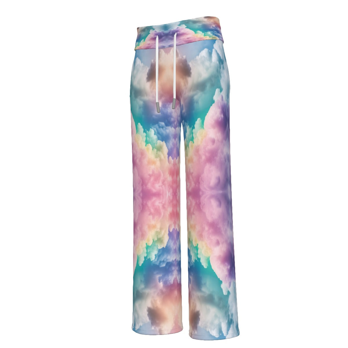 Women's High-waisted Straight-leg Trousers