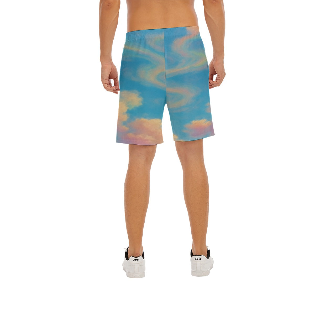 Men's Beach Shorts With Elastic Waist