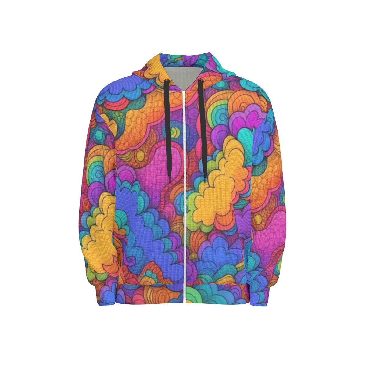 Unisex Zip Hooded Sweatshirt