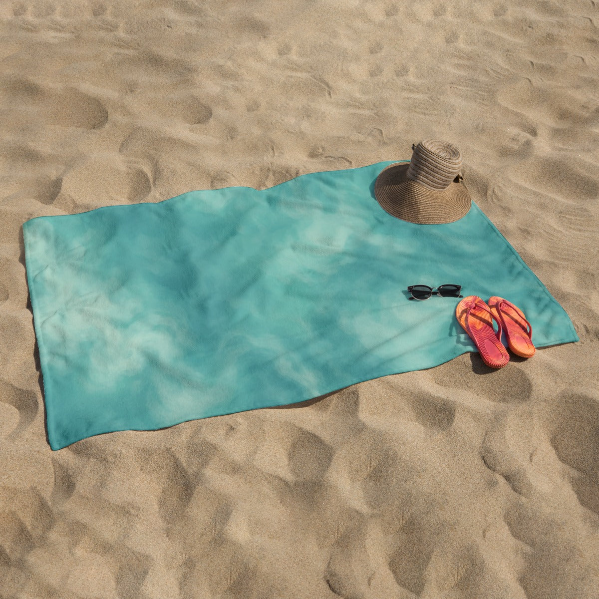 Unisex Adult Beach towel Vertical Style For the USA|320GSM