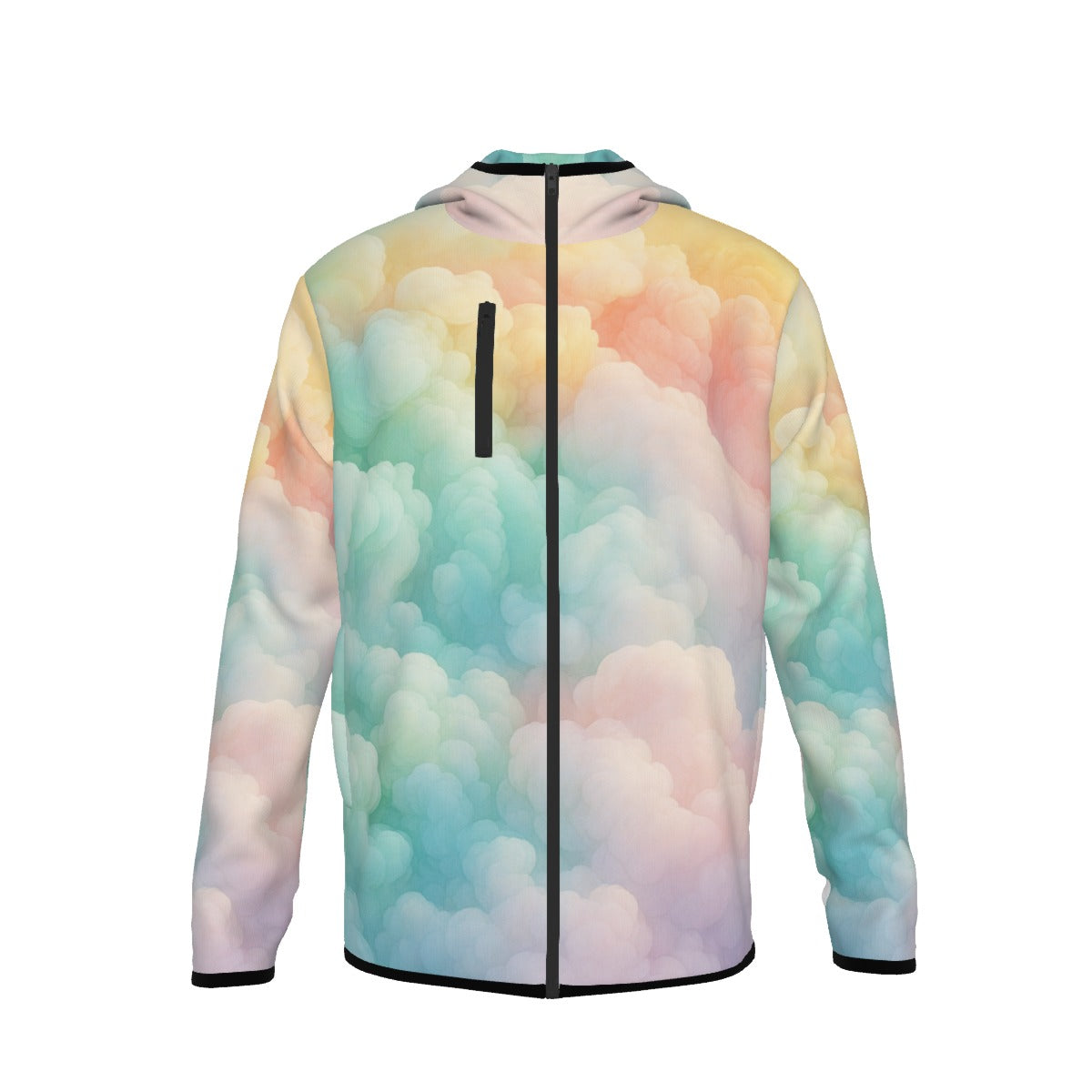 Men's Stylish Hoodie with Thumb Hole Design - view 1