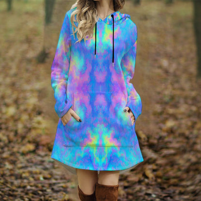 Women's Longline Hoodie Dress