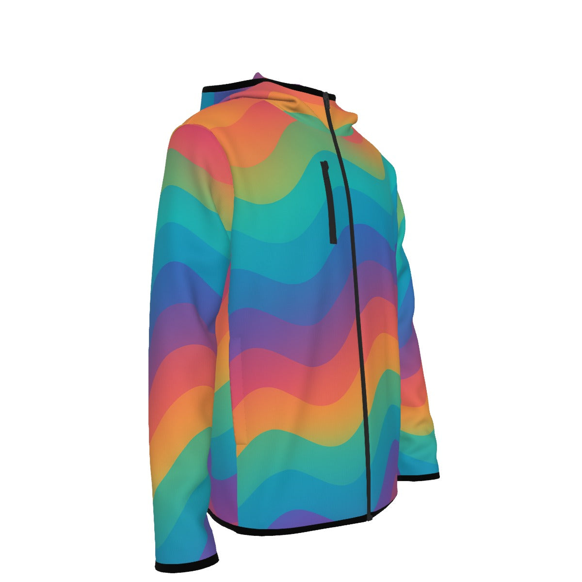 Men's Stylish Hoodie with Thumb Hole Design - view 4