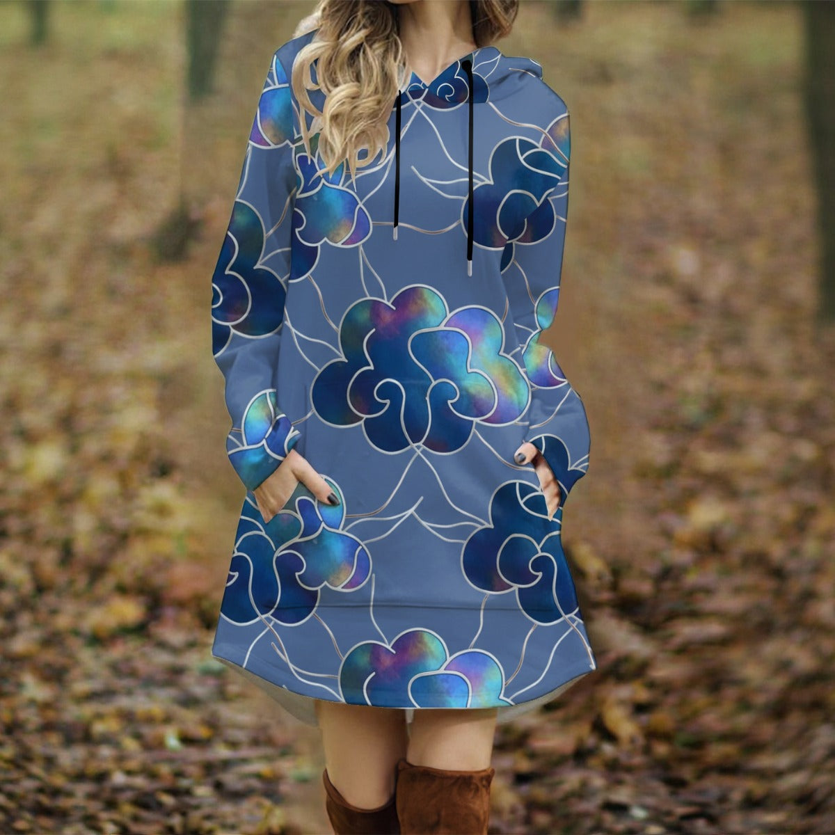 Women's Longline Hoodie Dress