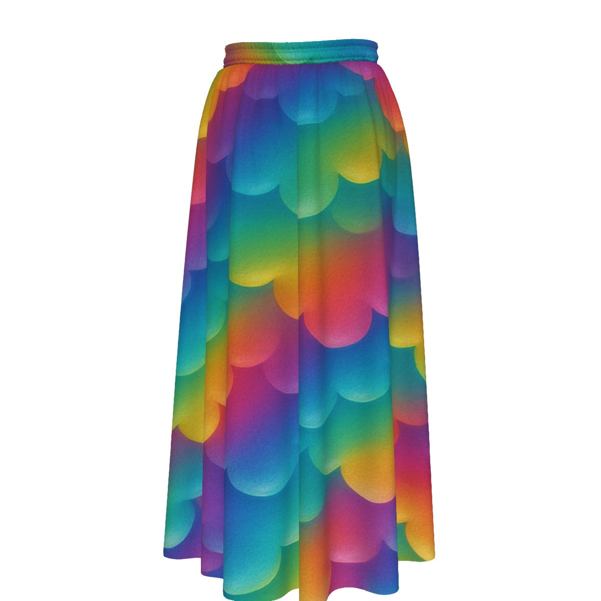 Women's Maxi Chiffon Skirts With Lining