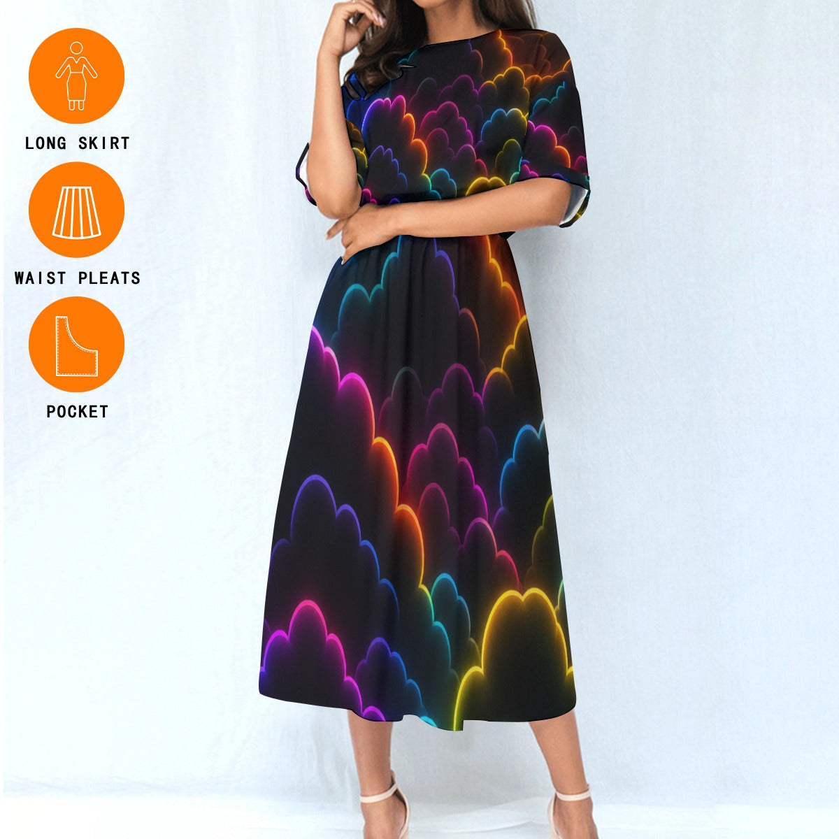 Women's Elastic Waist Dress