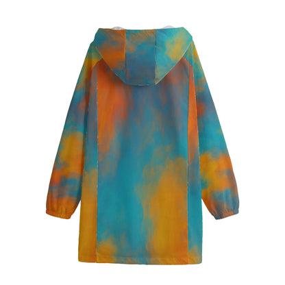 Unisex Windbreaker Long Jacket