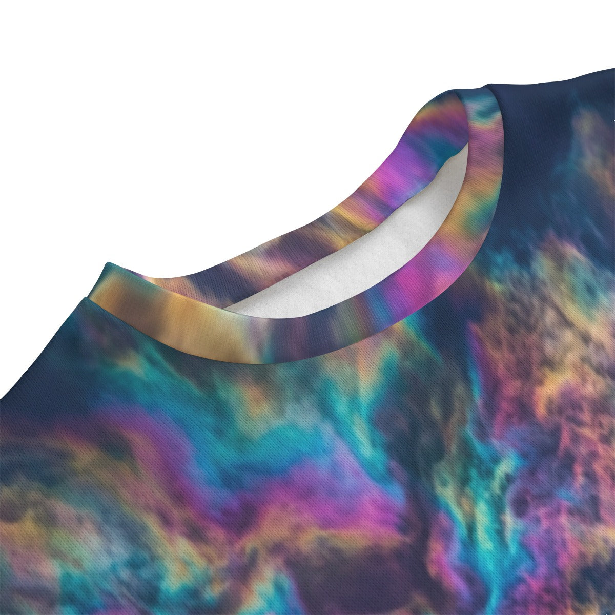 Unisex Drop-shoulder Knitted Fleece Sweater - view 3