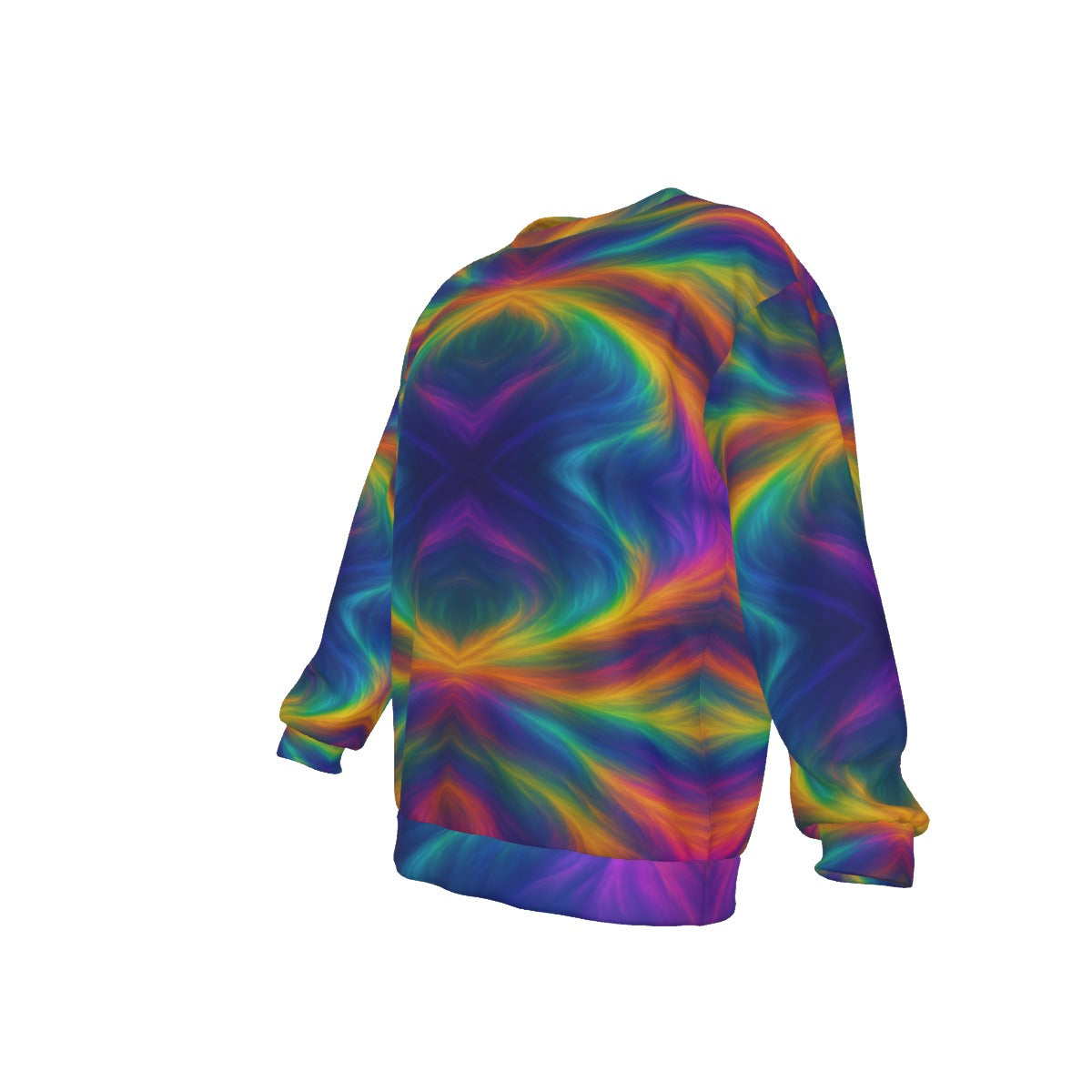 Men's Drop Shoulder Round Neck Long-Sleeved Sweatshirt
