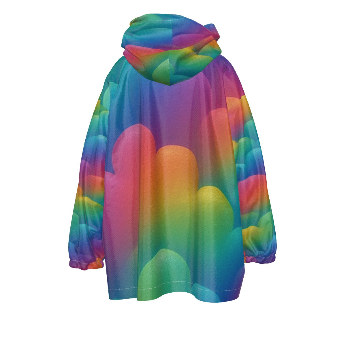 Unisex Kid's Sherpa Fleece Hoodie Blanket