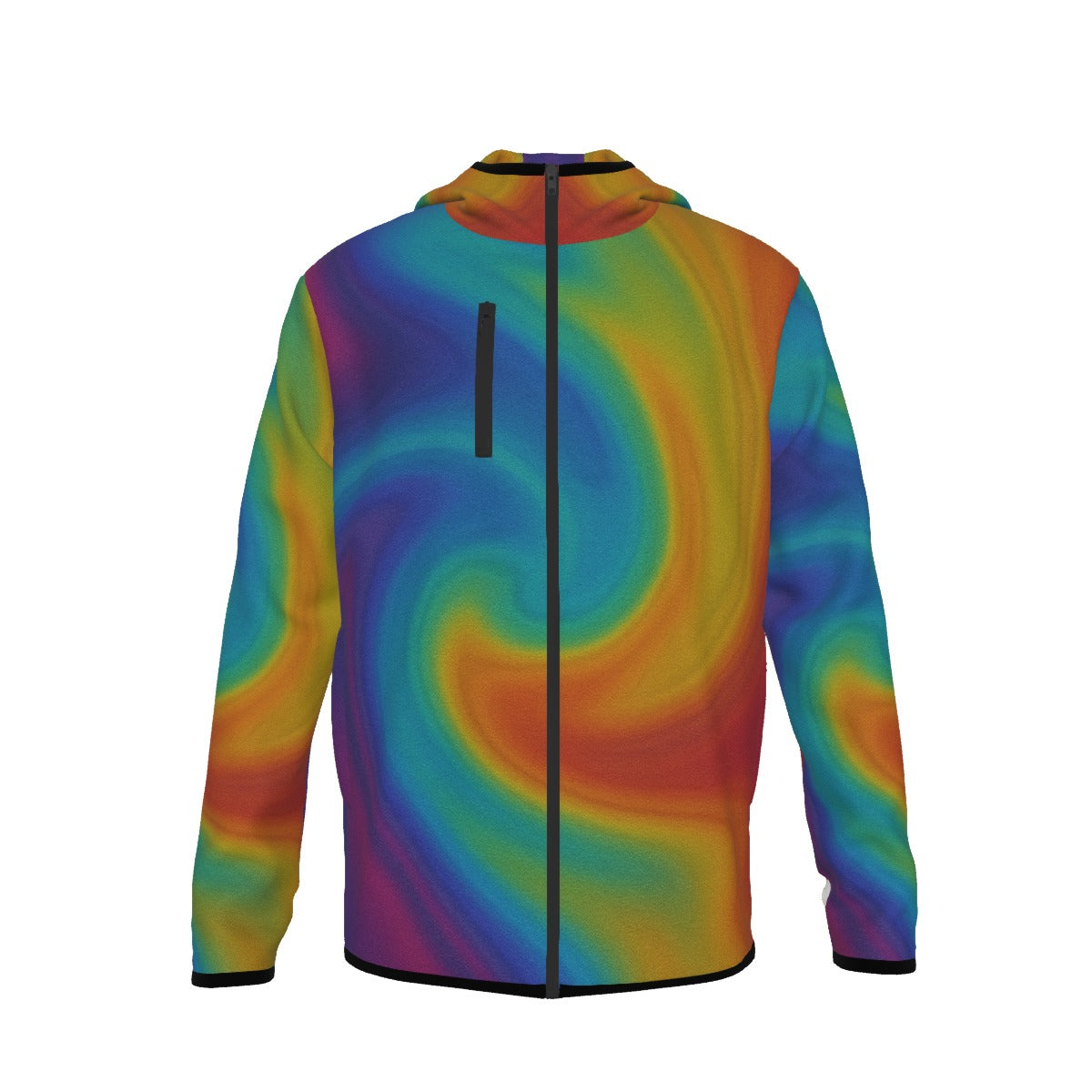 Men's Stylish Hoodie with Thumb Hole Design - view 1