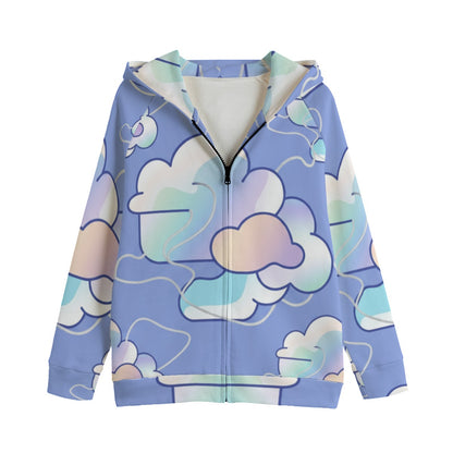 Kid's Zip Up Raglan Sleeve Hoodie | 310GSM Cotton