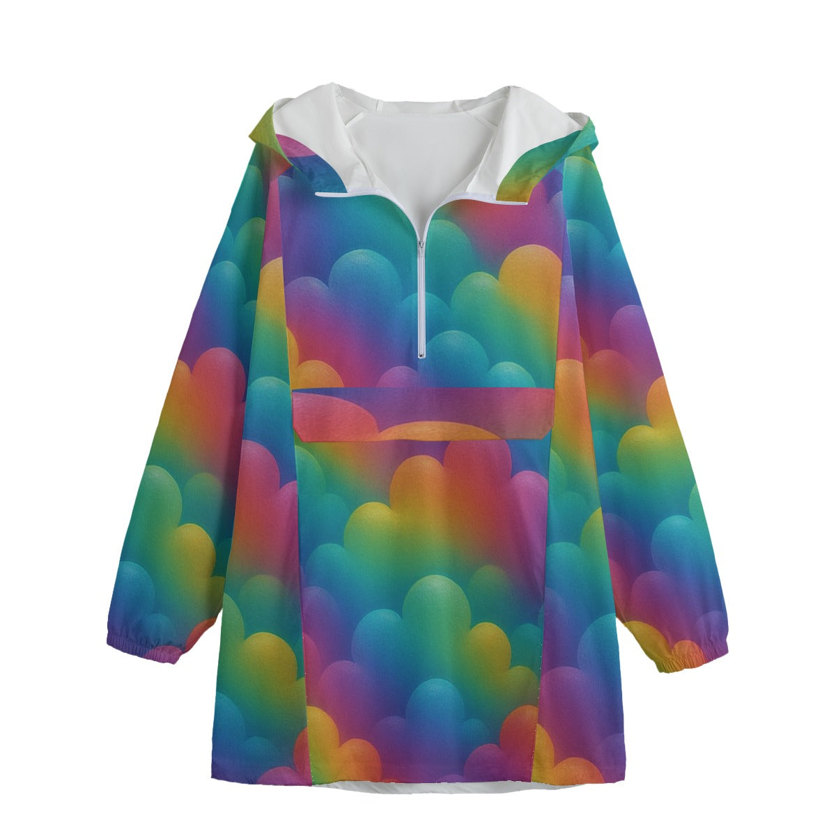 Unisex Windbreaker Long Jacket
