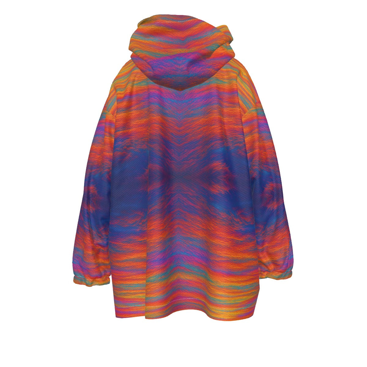 Unisex Kid's Sherpa Fleece Hoodie Blanket