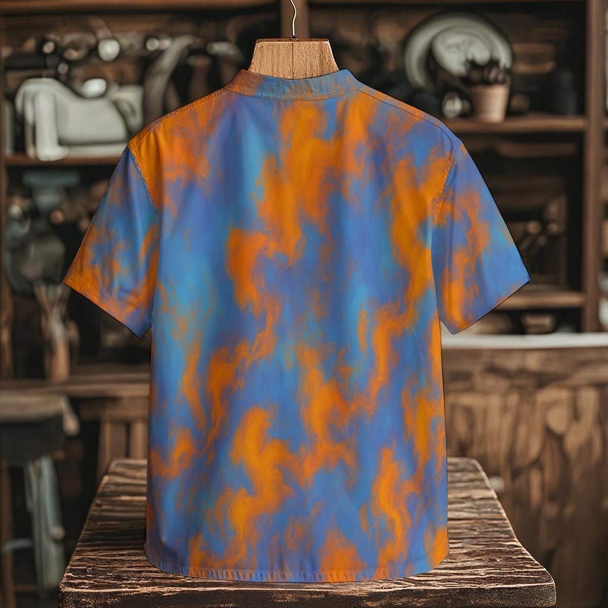 Men's Henley Shirt With Chest Pocket