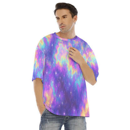 Men's Drop Shoulder T-shirt With Short Sleeve