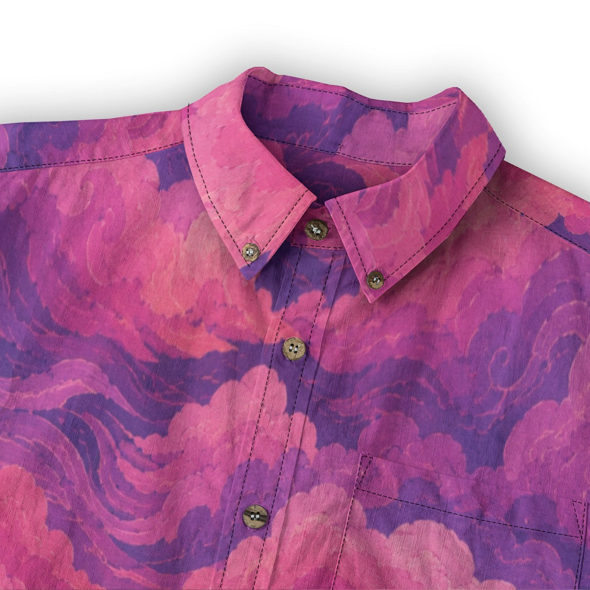 Men's Casual Lapel Long Sleeve Shirt|125GSM Cotton