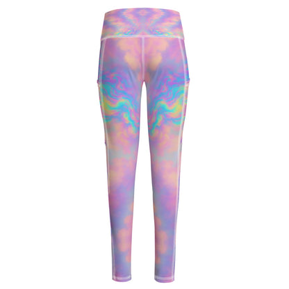 Women's Yoga Leggings With Side Pockets|210GSM