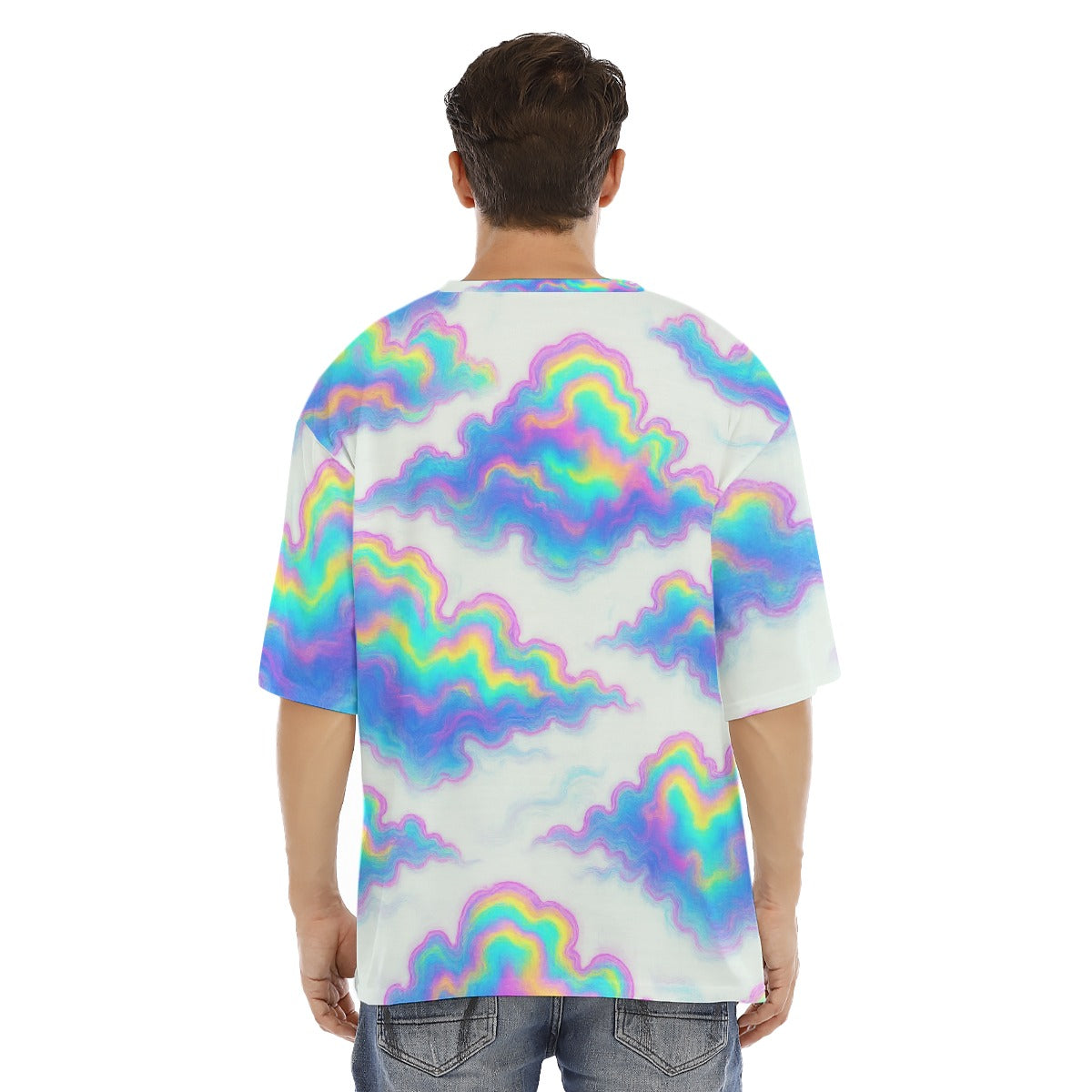 Men's Drop Shoulder T-shirt With Short Sleeve