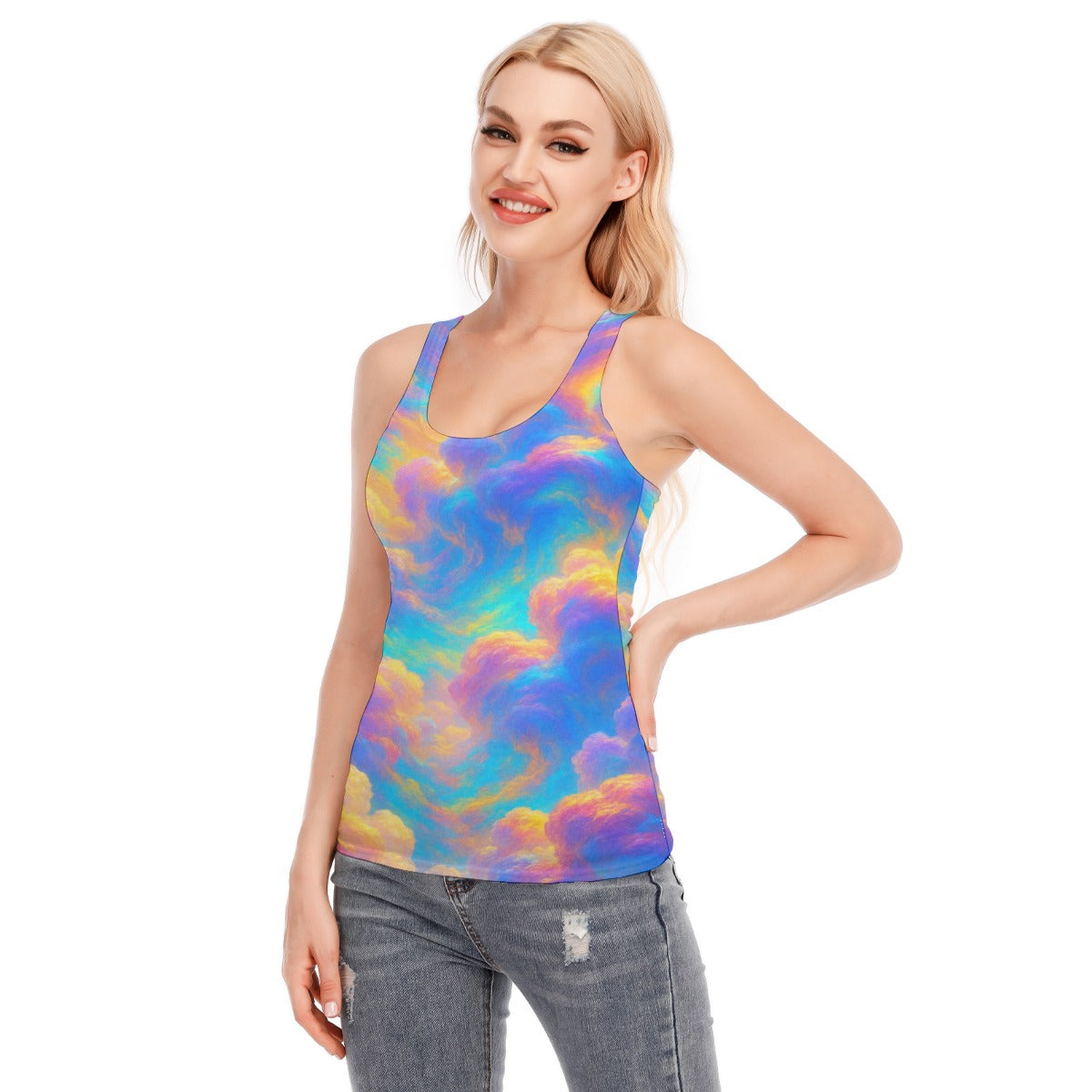 Women's Racer Vest | 190GSM Cotton